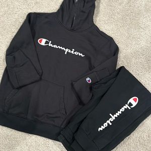 Champion sweat suit